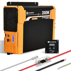 Eco-Worthy 2000W Off-Grid Pure Sine Wave Inverter 12V to 230V