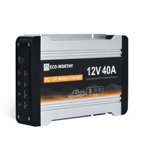 Eco-Worthy 40A DC to DC Charger with Built-In MPPT Solar Controller