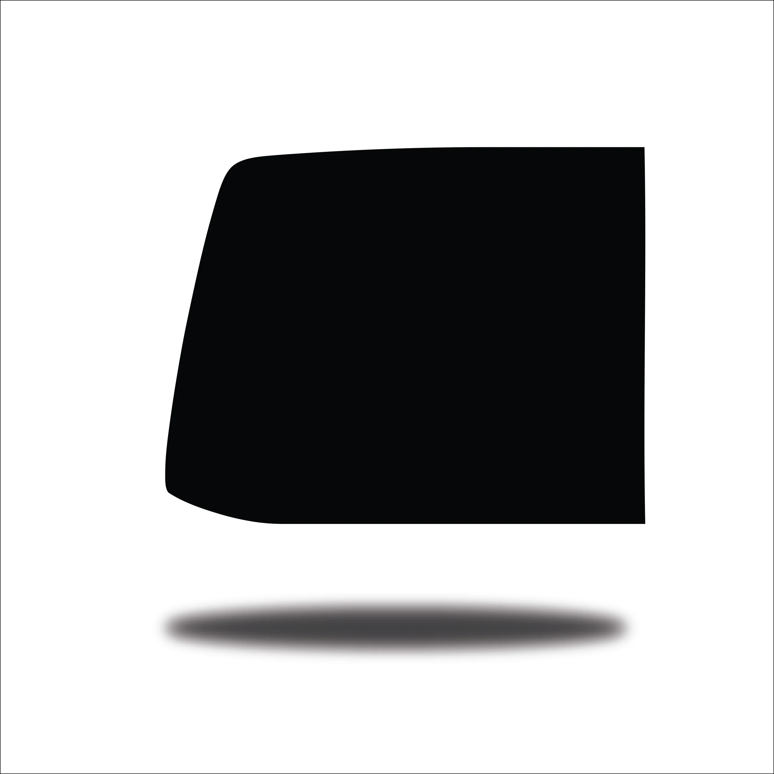 VW Transporter T5/T6/T6.1 Barn Door Window L/H (Passenger Side) Blank Glass - Image 2