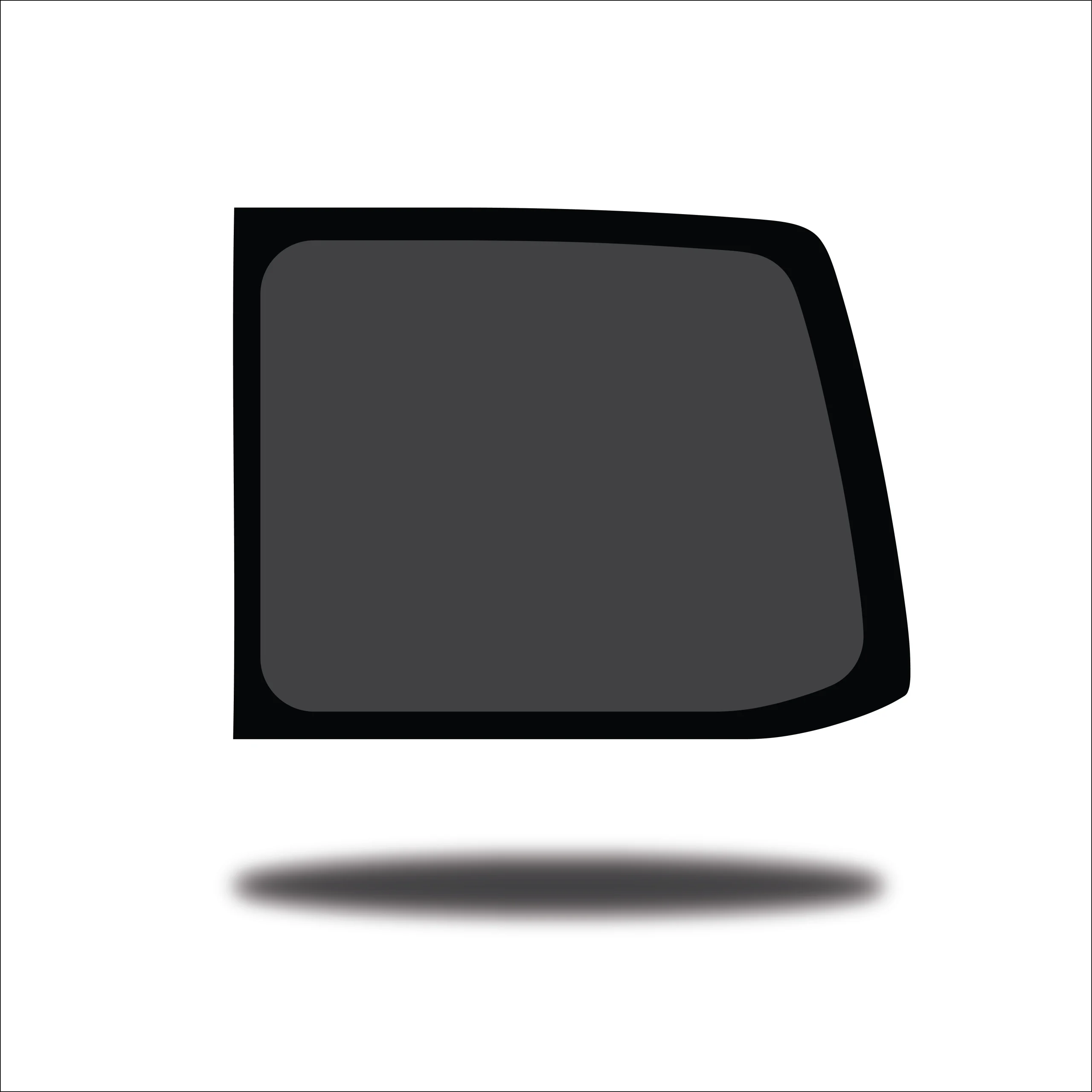 VW Transporter T5/T6/T6.1 Barn Door Window R/H (Driver Side) Privacy Glass - Image 2
