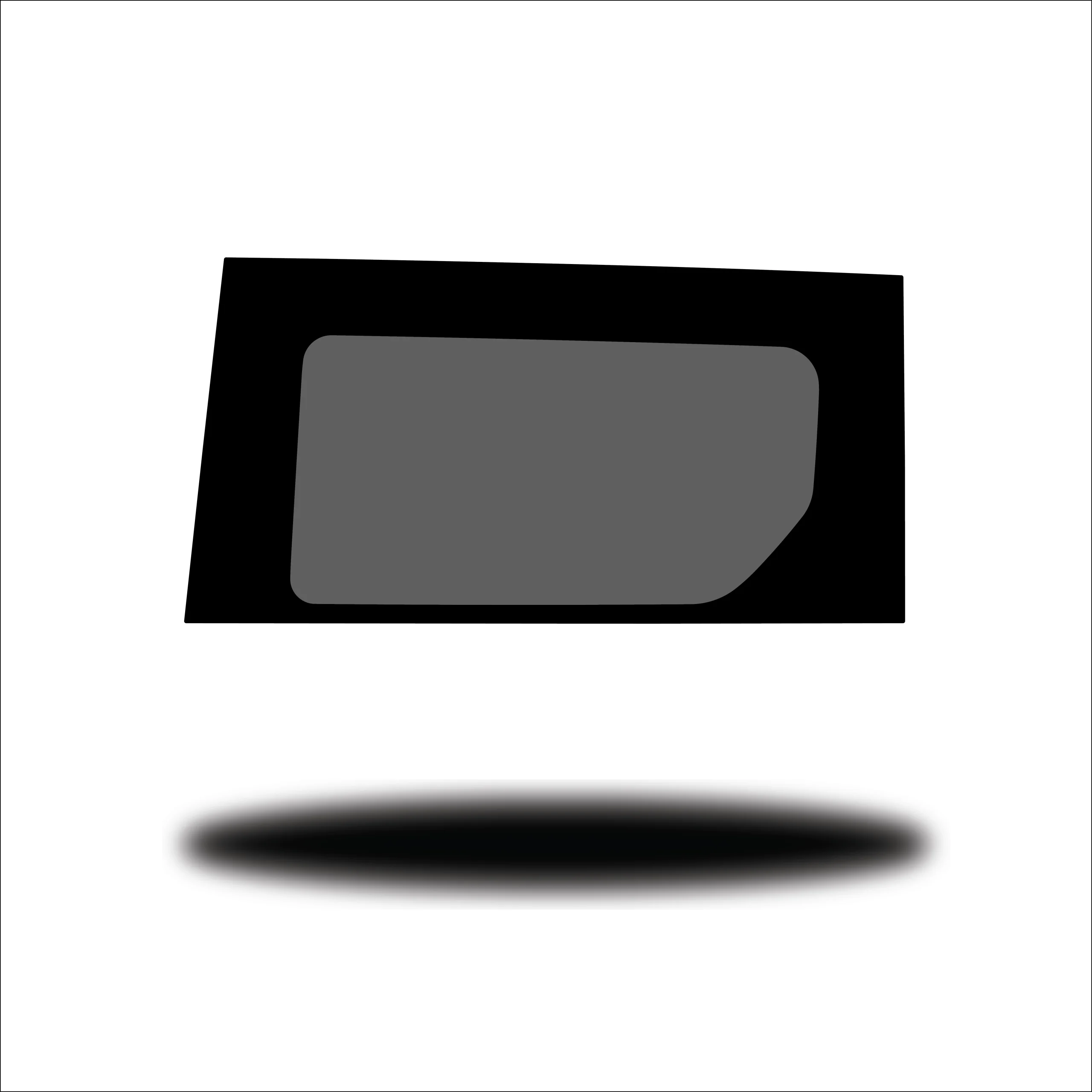 VW ID Buzz Side Load Door Front Panel Fixed Window L/H (Passenger Side) Privacy Glass - Image 2