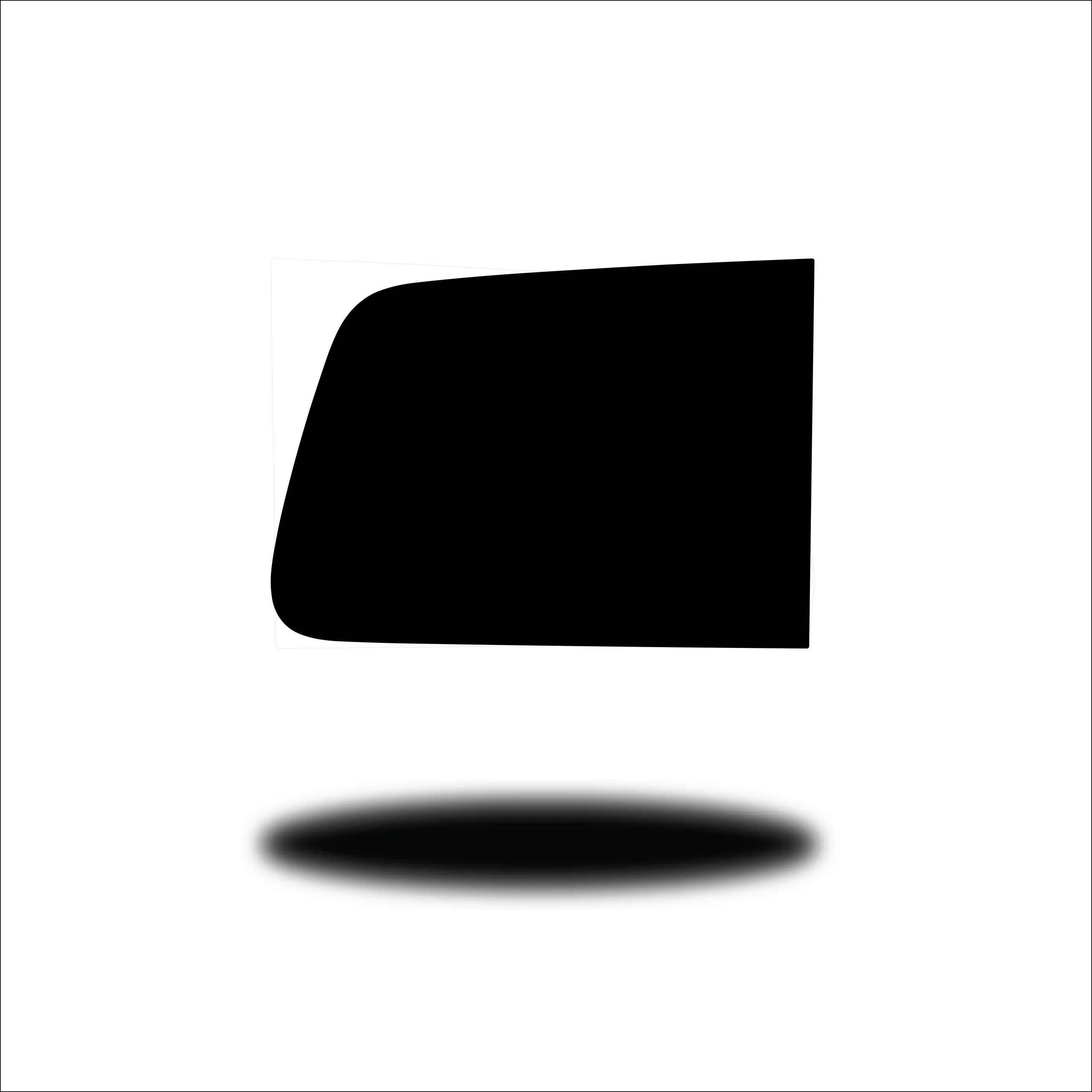 VW ID Buzz Rear Quarter Dummy Blanking Window R/H (Driver Side) Privacy Glass - Image 2