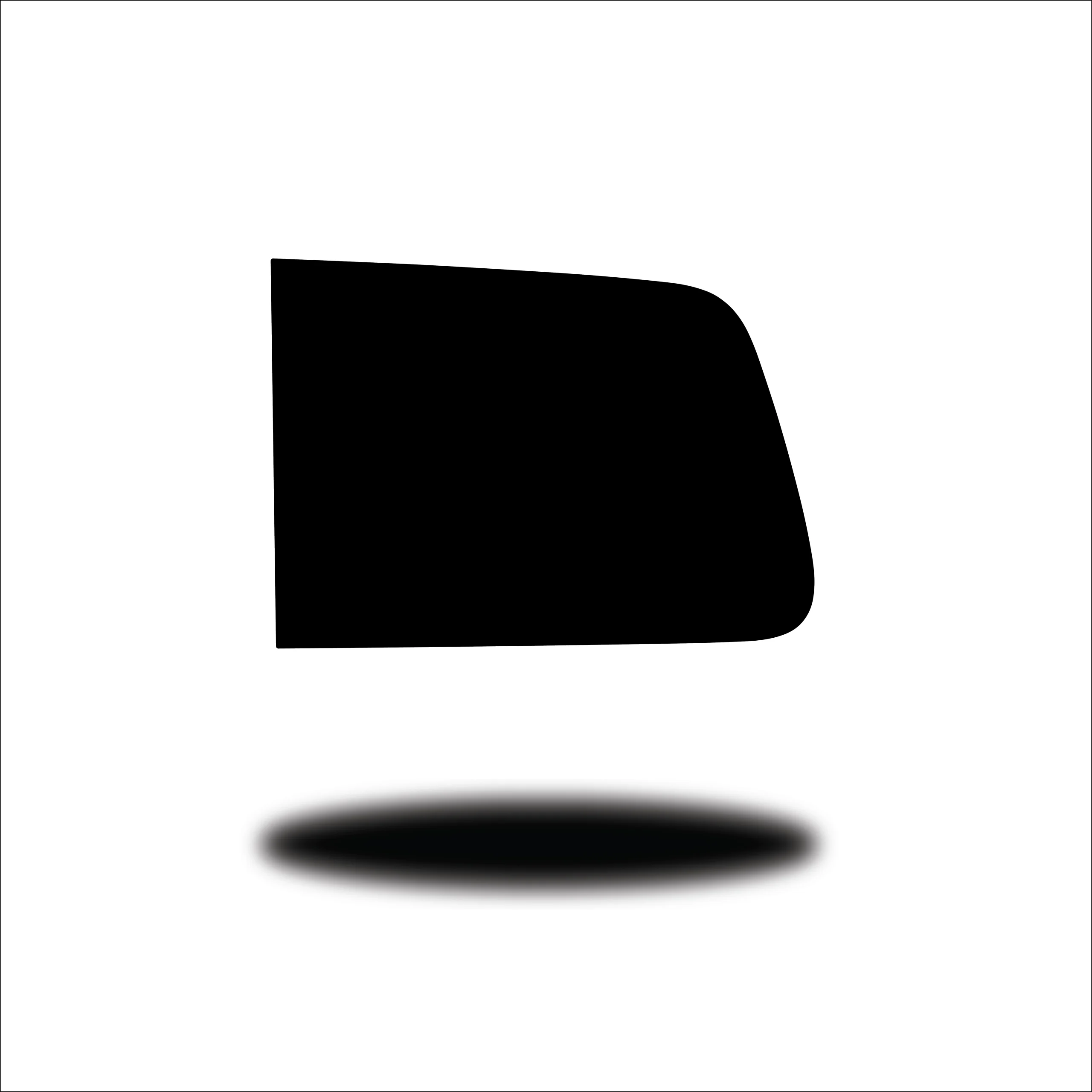 VW ID Buzz Rear Quarter Dummy Blanking Window L/H (Passenger Side) Privacy Glass - Image 2