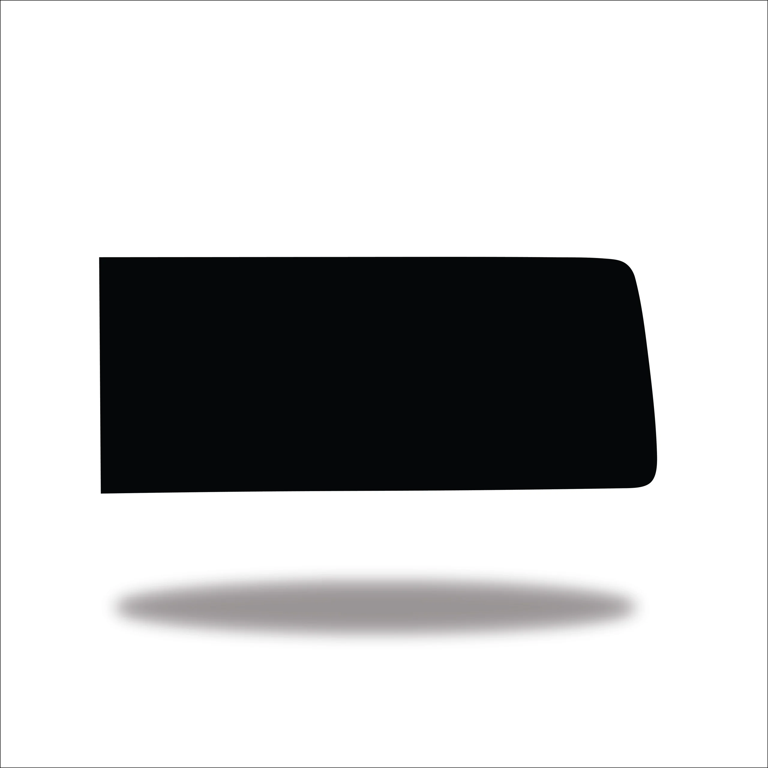 VW Transporter T5/T6/T6.1 Rear Quarter Window LWB L/H (Passenger Side) Blank Glass - Image 2