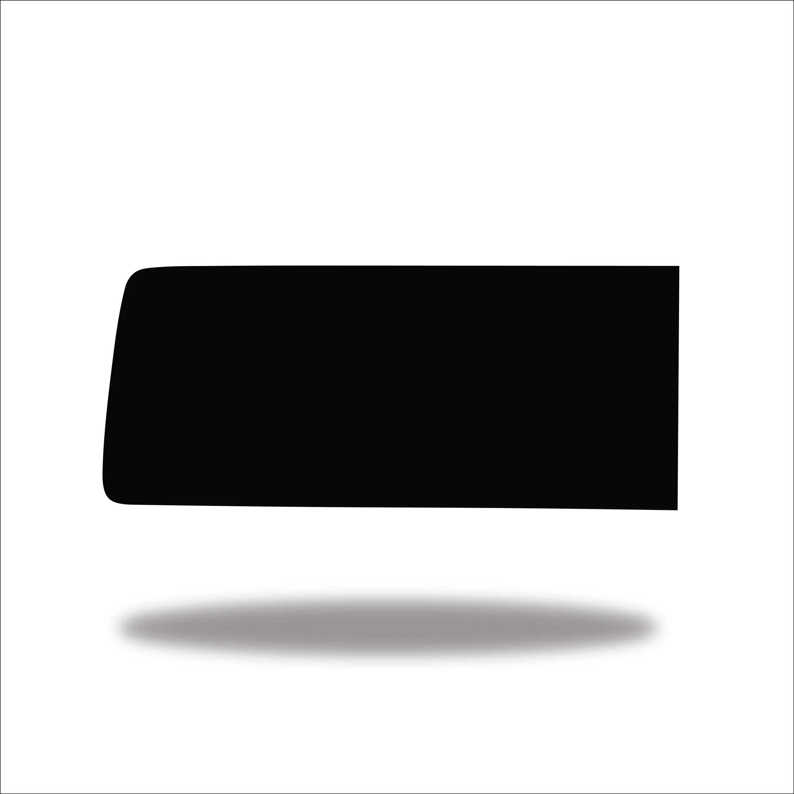 VW Transporter T5/T6/T6.1 Rear Quarter Window LWB R/H (Driver Side) Blank Glass - Image 2