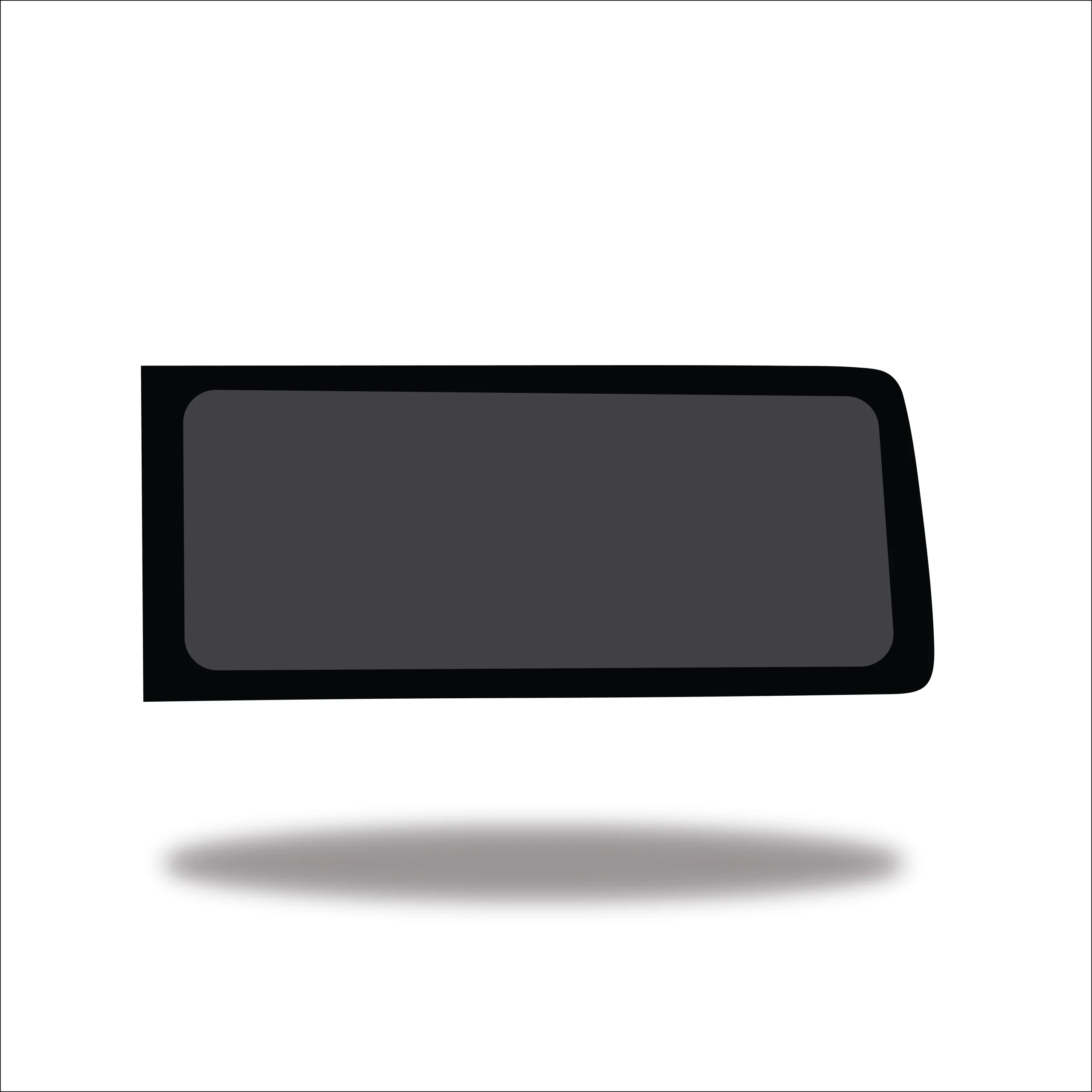 VW Transporter T5/T6/T6.1 Rear Quarter Window LWB L/H (Passenger Side) Privacy Glass - Image 2