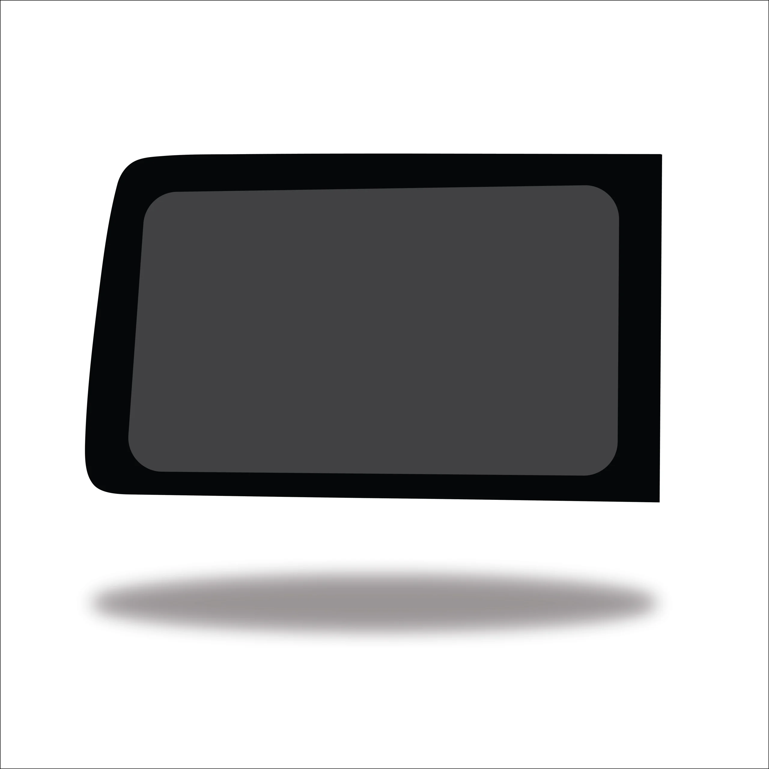 VW Transporter T5/T6/T6.1 Rear Quarter Window SWB R/H (Driver Side) Privacy Glass - Image 2