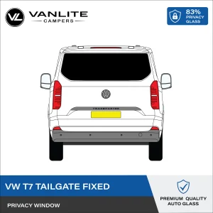 VW Transporter T7 Tailgate Window Privacy Glass