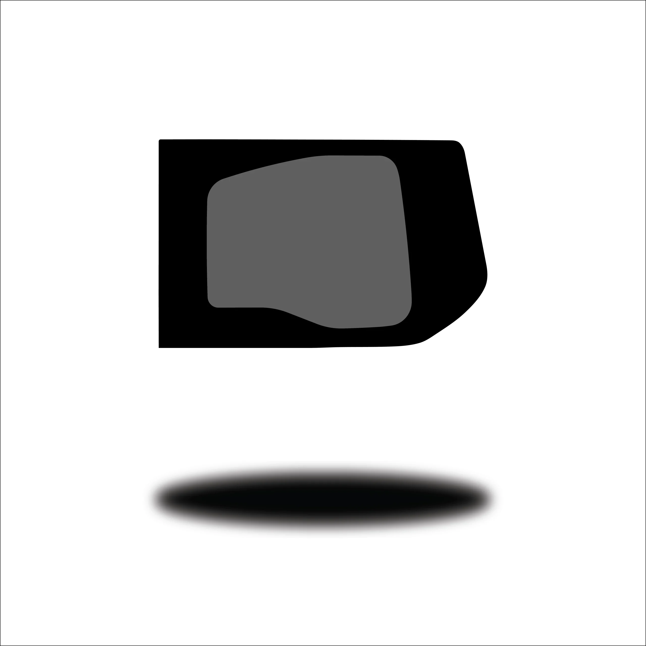 Ford Transit Custom 2024+ Barn Door Window R/H (Driver Side) Privacy Glass - Image 2