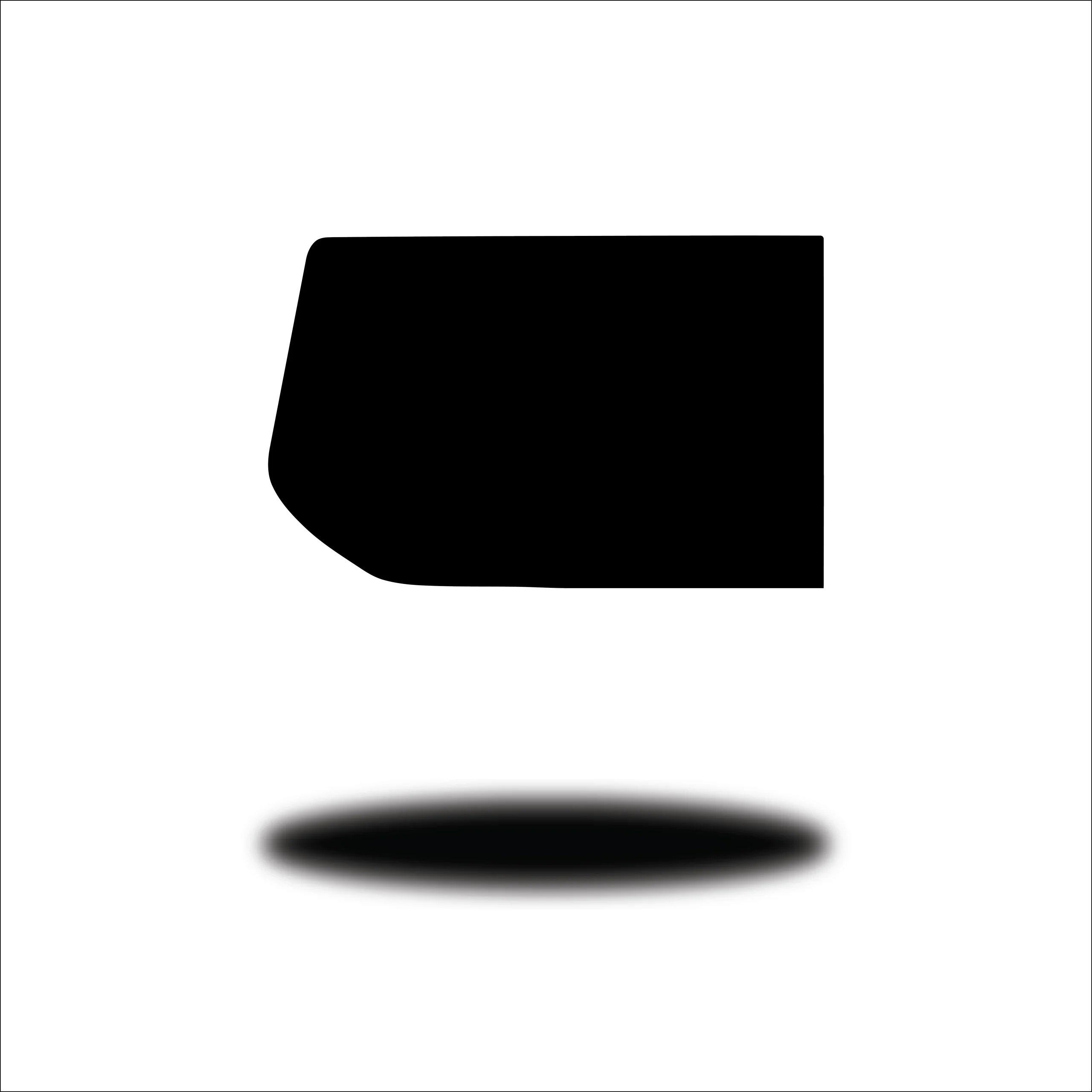 Ford Transit Custom 2024+ Barn Door Window L/H (Passenger Side) Blank Glass - Image 2